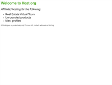 Tablet Screenshot of hozt.org